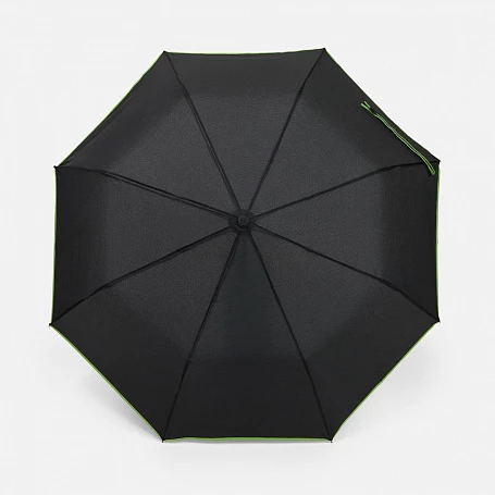 Зонт складной Edgeline, зеленое яблоко