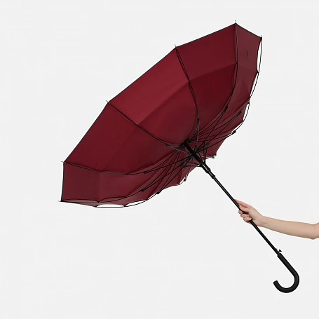 Зонт-трость Abrego, бордовый