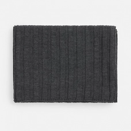 Шарф Metelitsa, темно-серый меланж