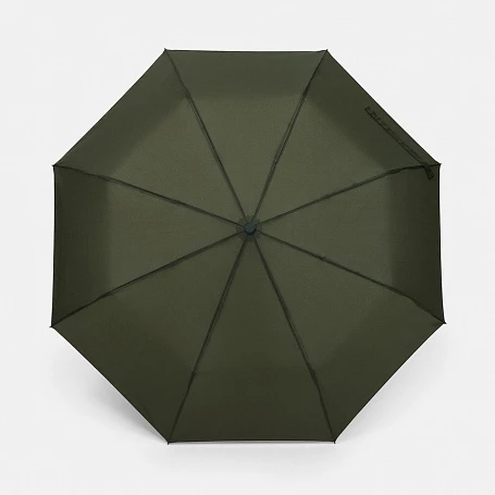 Зонт складной Cloudex, зеленый (хаки)