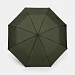 Зонт складной Cloudex, зеленый (хаки)