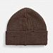 Шапка Ribelle, коричневый меланж