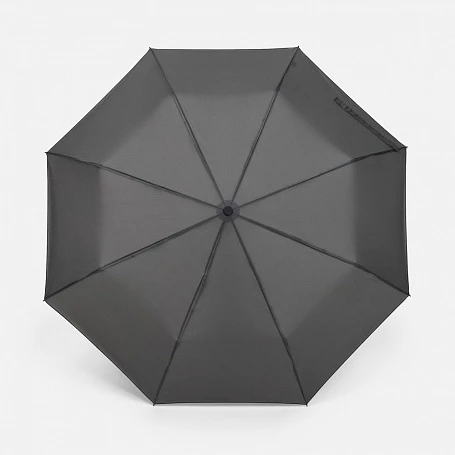 Зонт складной Smooth Move с плавным закрытием, серый