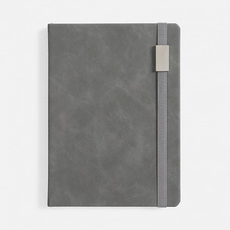 Ежедневник Urban Metal, недатированный, серый