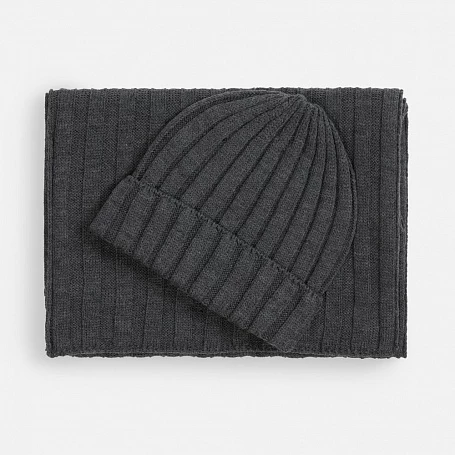 Шапка Metelitsa, темно-серый меланж