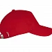 Бейсболка Long Beach, красная