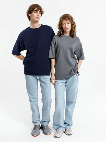 Джемпер с коротким рукавом Siluetti Volumica, серый