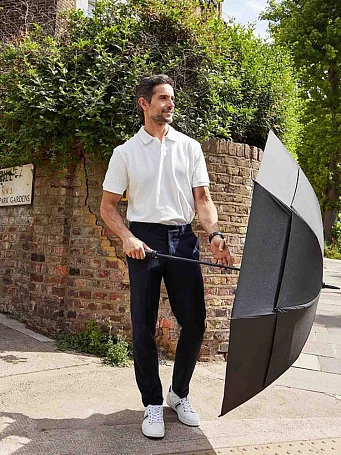 Зонт-трость Stormshield, черный