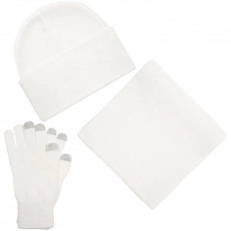 Шарф Urban Flow, молочно-белый