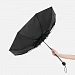 Зонт складной Basic, ver.2, черный