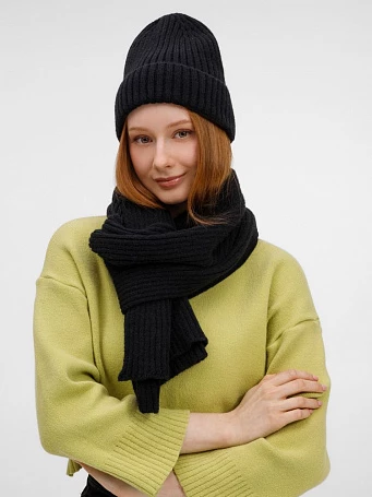 Шарф Laconi, черный