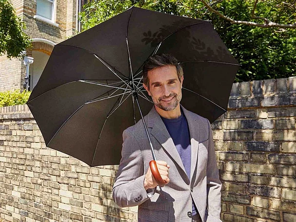 Зонт складной Magnum Auto, черный