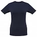Футболка женская T-bolka Stretch Lady, темно-синяя (navy)