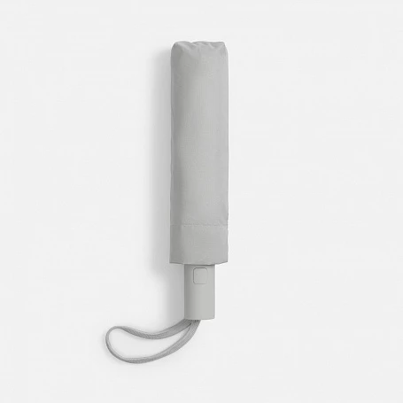 Зонт складной Cloudex, светло-серый