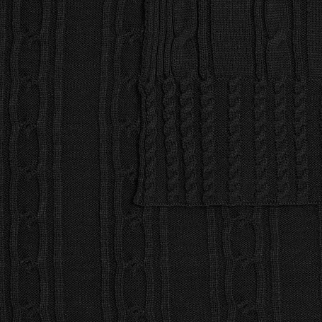 Плед Remitti, черный