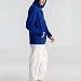Толстовка с капюшоном унисекс Hoodie, ярко-синяя