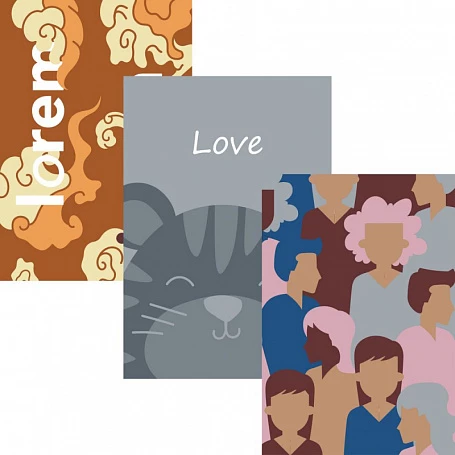 Плед на заказ Tricksy Net, 4 цвета, S, полушерсть