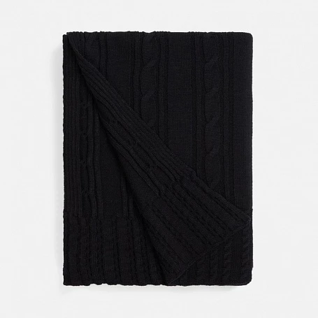 Плед Remitti, черный