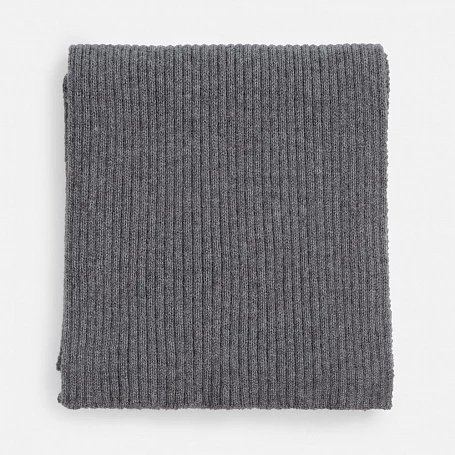 Шарф Laconi, темно-серый меланж