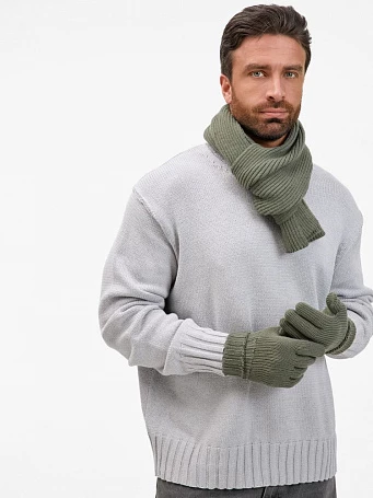 Перчатки Catch Match, зеленые (полынь)