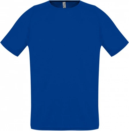 Футболка унисекс Sporty 140, ярко-синяя