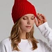 Шапка Yong, ярко-красная