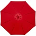 Зонт наоборот складной Futurum со светоотражающим кантом, красный