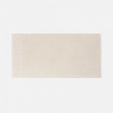 Полотенце махровое Hoya, среднее, бежевое