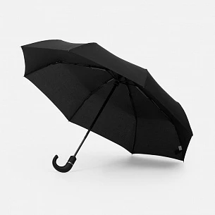Зонт складной Hooklook, черный
