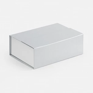 Коробка Bicolor Case, белая с серым