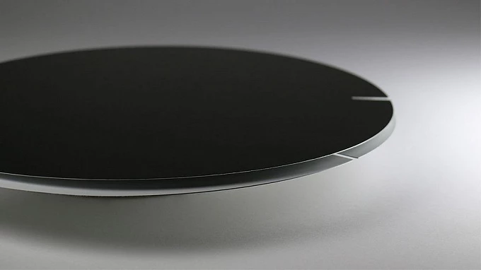 Часы настенные Melancholia Clock, черные