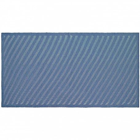 Плед Locus Solus, синий с голубым