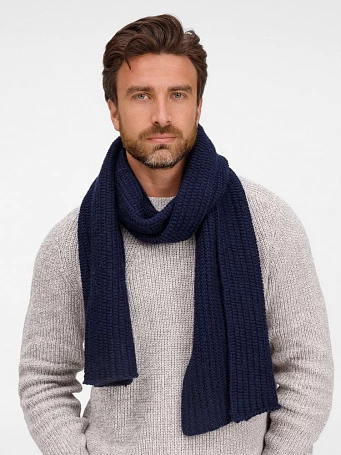Шарф Frissonelle, темно-синий