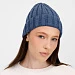 Шапка Metelitsa, синий меланж (джинс)