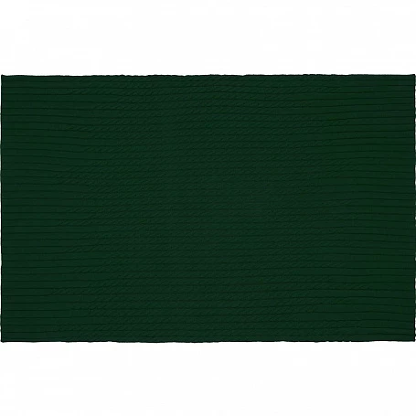 Плед Tressa, темно-зеленый