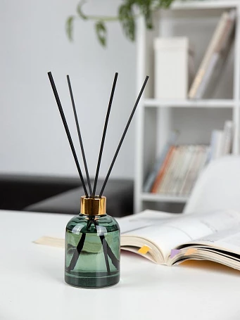 Диффузор ароматический Vitral, дубовый мох и пачули, зеленый