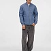 Куртка унисекс Warmbridge, синяя (джинс)