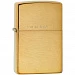 Зажигалка Zippo Classic Brushed, золотистая