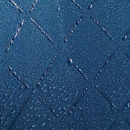 Зонт-трость Magic с проявляющимся рисунком в клетку, темно-синий