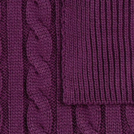 Шарф Heat Trick, баклажановый