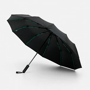 Зонт складной с УФ-защитой Ribstar, черный