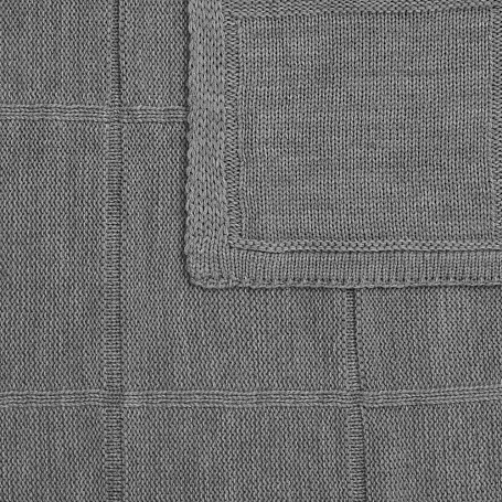 Плед Chainfield, серый меланж