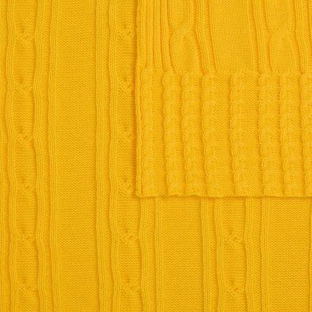 Плед Remitti, желтый