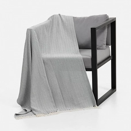 Плед Landour, серый