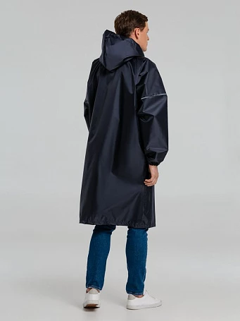 Дождевик со светоотражающими элементами Rainman Blink, темно-синий