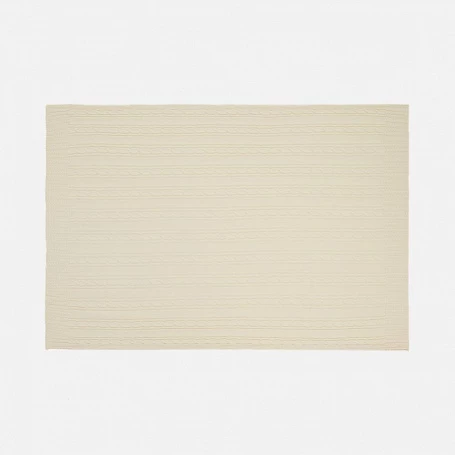 Плед Remitti, белый (молочный)