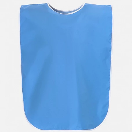 Манишка Member, голубая с белым