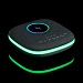 Bluetooth-колонка с беспроводной зарядкой и подсветкой Terrafonic, серая