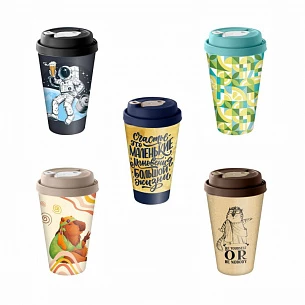 Стакан с крышкой Tumbler на заказ, M