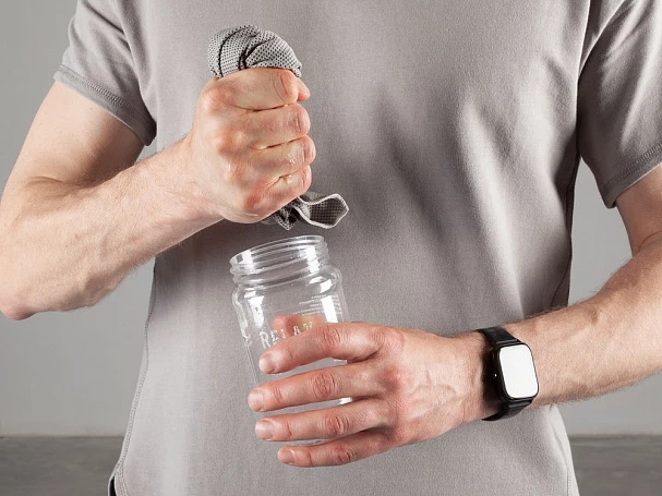 Охлаждающее полотенце Weddell ver.2, серое